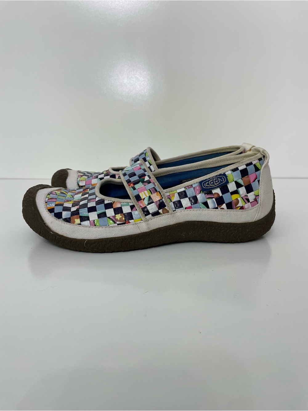KEEN Harvest RIce Paper Mary Jane Shoes Multicolor Womens 9.5 Eco Boho Office